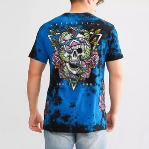 Affliction Kids Blue Graphic Tee